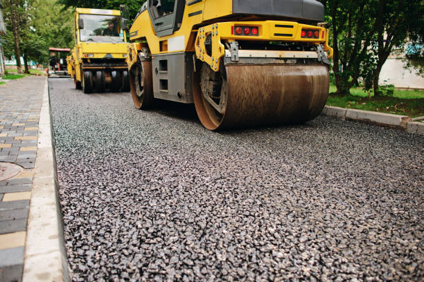 Residential Paver Driveway in Mount Zion, IL
